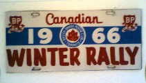 Canadian Winter Rally 1966